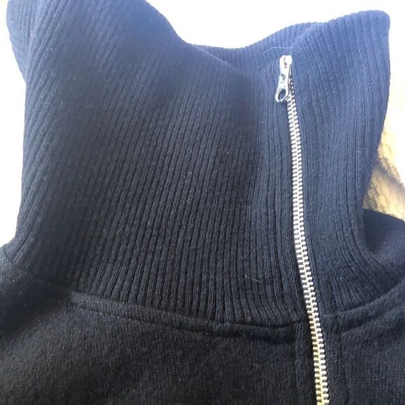 KUHL Prague Wool Asymmetrical Black Full Zip Jacket Size XS - Picture 10 of 11